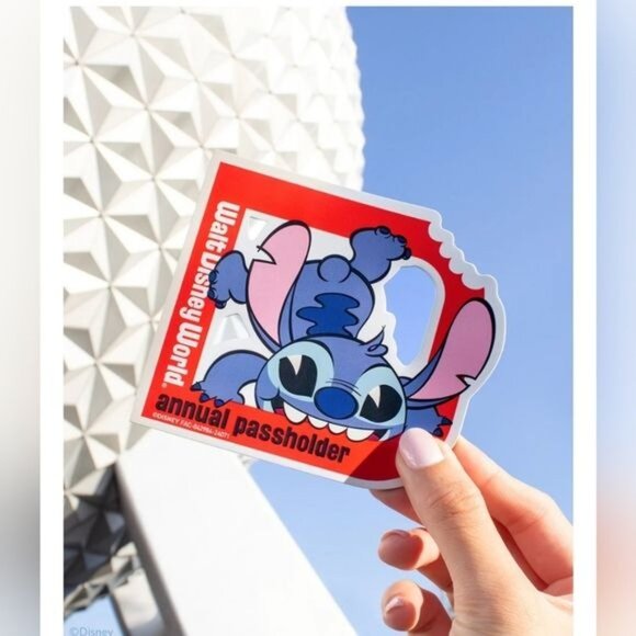 Disney Other - Disney Stitch Annual Passholder Magnet 2024 Exclusive